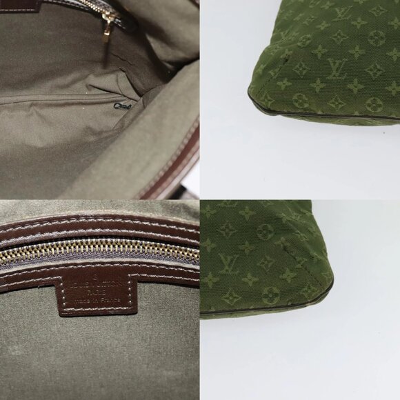 LOUIS VUITTON Monogram Mini Françoise 2Way Tote Bag TST Khaki M92422 Auth 1... - Picture 15 of 16
